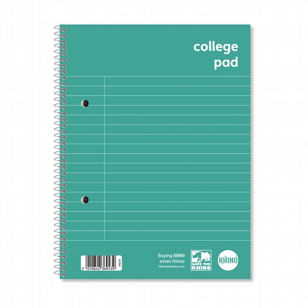 RHINO A5+ College Pad 70 Leaf, F8M