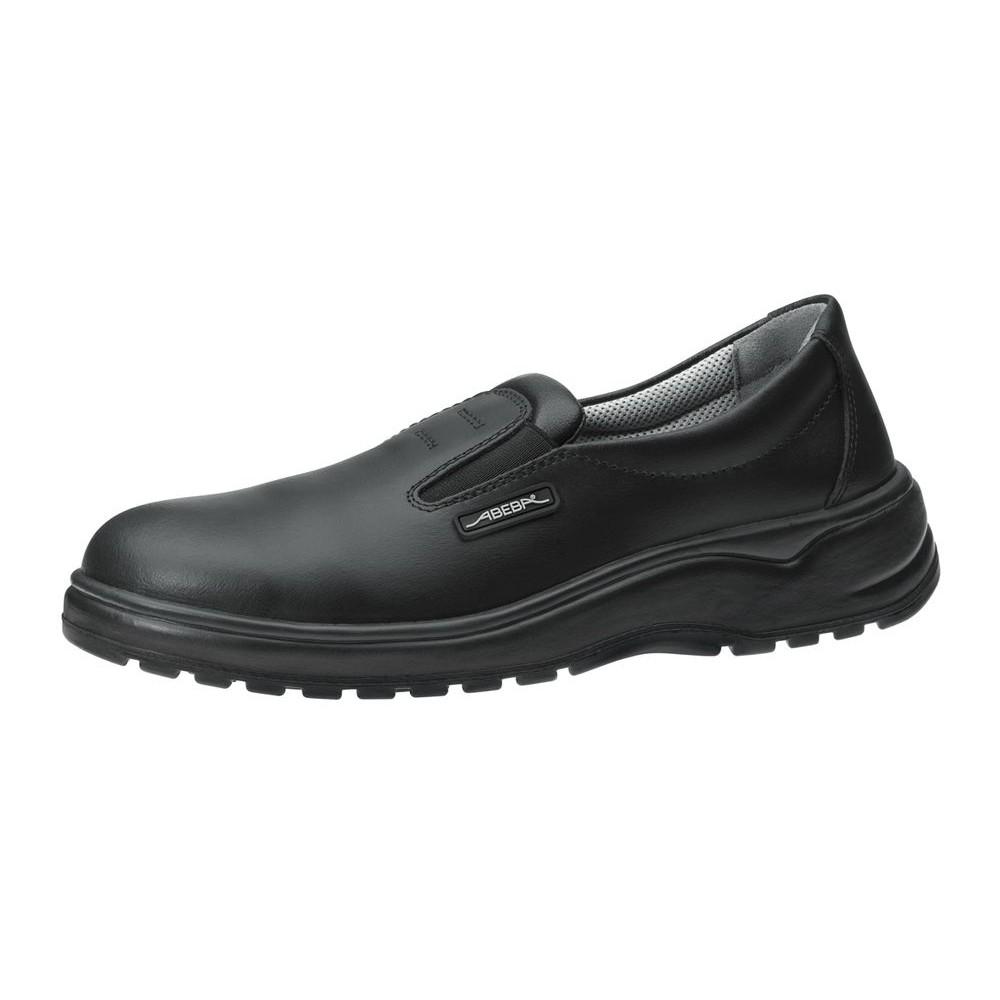 Abeba light, Smooth leatherblack, Steel toe cap - nursing shoes